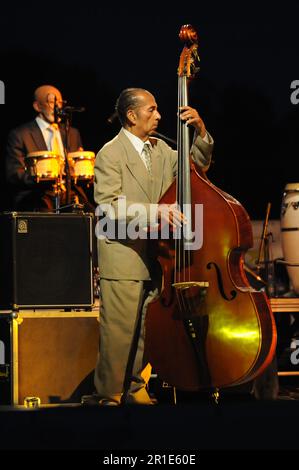 Milan Italy 2008-07-10 : Buena Vista Social Club live concert at the Tribune Idroscalo Stock Photo