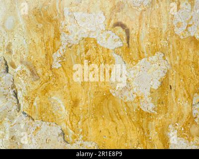 golden stone texture, yellow color wall marble background Stock Photo