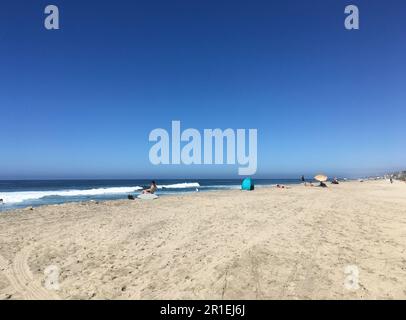 Carlsbad State Beach during summer in Carlsbad, California, USA Stock Photo