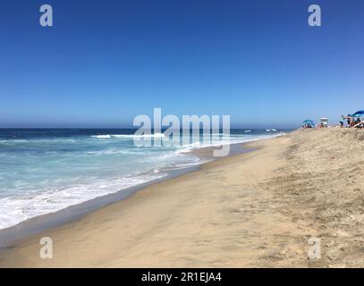 Carlsbad State Beach during summer in Carlsbad, California, USA Stock Photo