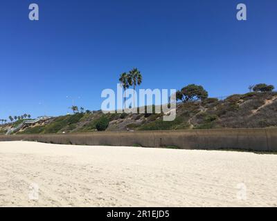 Carlsbad State Beach during summer in Carlsbad, California, USA Stock Photo