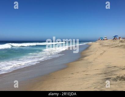 Carlsbad State Beach during summer in Carlsbad, California, USA Stock Photo