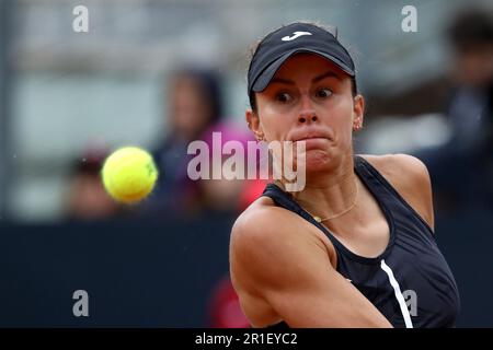Rome, . 13th May, 2023. Rome, Italy 13.05.2023: Match between M.Linette of Poland again Haddad Maia of Brazil the Internazionali BNL d'Italia tennis tournament at Foro Italico in Rome, Italy on May 13th, 2023. Credit: Independent Photo Agency/Alamy Live News Stock Photo