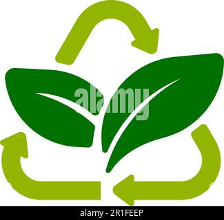 Ecology ( recycle, SDGs) vector icon illustration Stock Vector