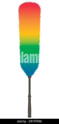 PP duster for cleaning dust Stock Vector