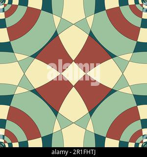 seamless medieval mural vintage background Stock Vector