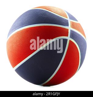 Basketball isolated on white background Stock Photo