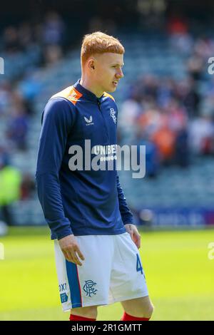 Adam Devine, scottish football player, playing as defender for Rangers ...