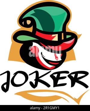 Looking for a logo that will give your gambling business a unique and memorable identity? Look no further than this Joker Head Gambling Logo Template. Stock Vector