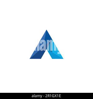 Triangle logo or icon design Stock Vector