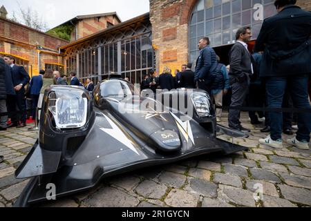 Malakoff, France. 11th May, 2023. Oreca 07 during the 50 ans Oreca, on May 11, 2023 at the Espace Clacquesin in Malakoff, France - Photo André Ferreira/DPPI Credit: DPPI Media/Alamy Live News Stock Photo
