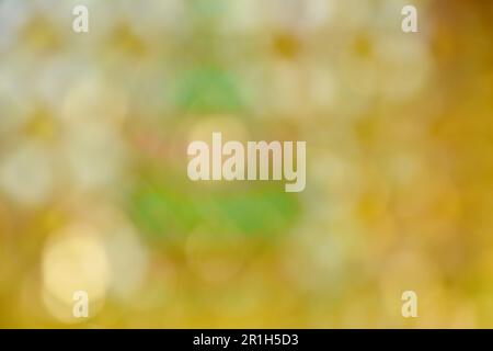 blurry yellow shiny light background and texture Stock Photo
