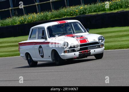 Nick Jarvis, Benoit Treluyer, Ford Lotus Cortina Mk1, Jim Clark Trophy ...