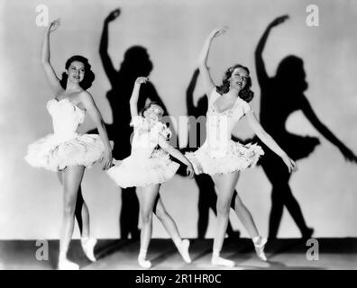 CYD CHARISSE, MARGARET O'BRIEN and KARIN BOOTH in THE UNFINISHED DANCE (1947), directed by HENRY KOSTER. Credit: M.G.M. / Album Stock Photo