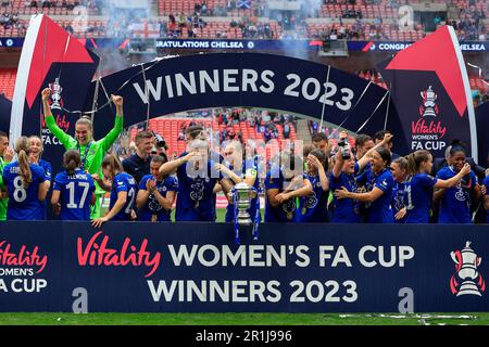 Celebrate Chelsea FC Women 2022-23 Vitality Women's FA Cup Winners