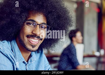 All you need is the determination to go for your dreams. Portrait of a confident young designer sitting in an office. Stock Photo