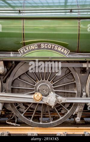 BR 'A3' 4-6-2 No. 60103 'Flying Scotsman', Kings Cross, London, UK Stock Photo