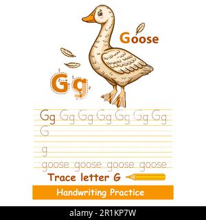 Trace and write. Handwriting practice. Learning numbers for kids. Education  developing worksheet. Activity page. Game for toddlers and preschoolers. I  Stock Vector Image & Art - Alamy