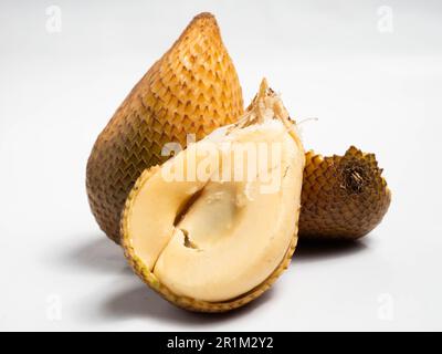 Picture of Salak (Salacca zalacca) is a species of palm tree (family Arecaceae) native to Java and Sumatra in Indonesia Stock Photo