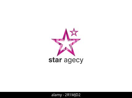 star agency vector logo design template Stock Vector