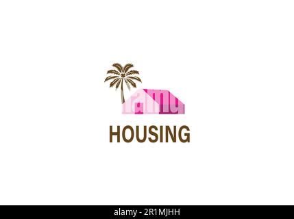 Real Estate logo, Builder logo, Roof Construction logo design template vector illustration Stock Vector