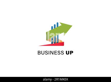 abstract vector business logo design template Stock Vector