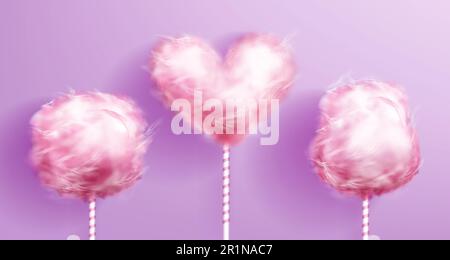 Pink heart shaped cloud isolated on white background. Vector illustration  Stock Vector Image & Art - Alamy