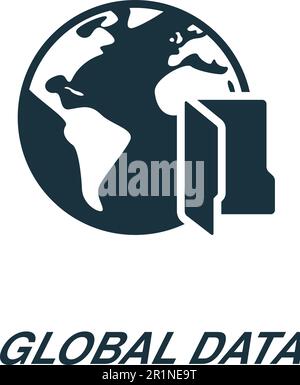 SQL icon. Monochrome simple sign from data analytics collection. SQL ...