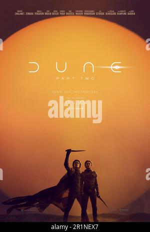 Dune Part Two poster Stock Photo - Alamy