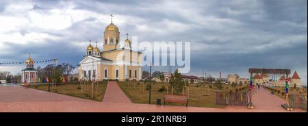 Alexander Nevsky Church in Bender, Transnistria Stock Photo
