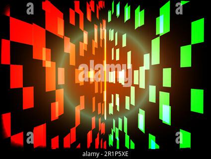 Abstract background graphic design technology wallpaper backdrop vector and illustration Stock Vector