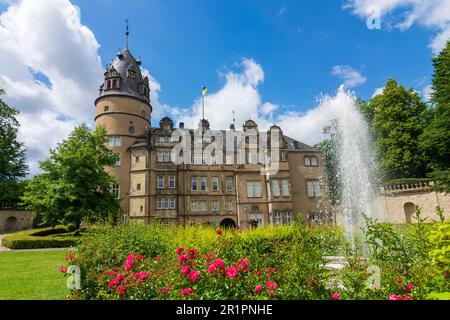 Detmold, Fürstliches Residenzschloss Castle (Princely residence palace) in Teutoburger Wald, North Rhine-Westphalia, Germany Stock Photo