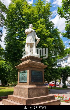 bad ems, spa gardens, kaiser memorial, kaiser memorials Stock Photo - Alamy