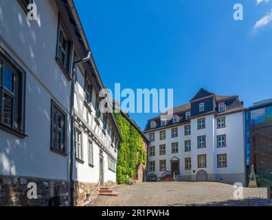 Wetzlar, City and Industry Museum Wetzlar in the former German Order branch (Ordens hostel and tithe barn), Old Town in Lahntal, Hesse, Germany Stock Photo