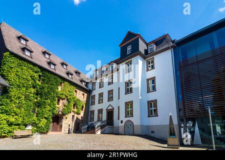 Wetzlar, City and Industry Museum Wetzlar in the former German Order branch (Ordens hostel and tithe barn), Old Town in Lahntal, Hesse, Germany Stock Photo