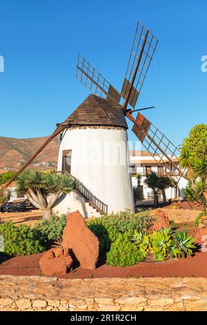 Open Air Museum Centro de Artesania Molino de Antigua, Antigua, Fuerteventura, Canary Islands, Spain Stock Photo