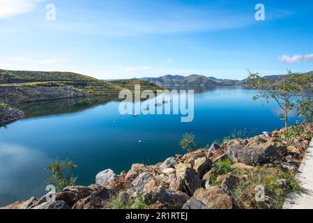 Diamond Valley Lake near Hemet, California Stock Photo - Alamy