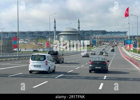 New Istanbul International airport external view Stock Photo