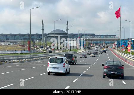 New Istanbul International airport external view Stock Photo