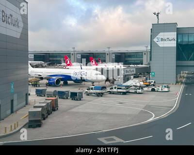 New Istanbul International airport external view Stock Photo