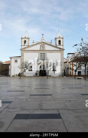 Igreja de Santa Maria, Old Town, Lagos, Algarve, Portugal Stock Photo