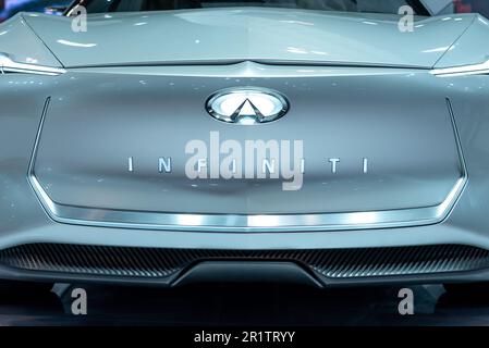 Toronto, ON, Canada - February 14, 2020: Infinity present at the the 2020 Canadian International AutoShow (Feb. 15-25) on at Metro Toronto Convention Stock Photo