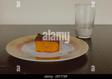 just a little piece of cake Stock Photo