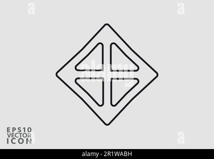 Abstract X letter modern initial lettermarks logo design Stock Vector