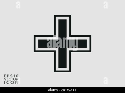 Add Icon vector image. Can be used for phone and tablet. Suitable for mobile apps, web apps and print media. Stock Vector