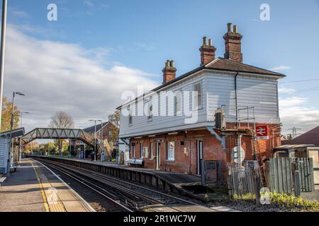 Earley railway station, Berkshire, UK Stock Photo