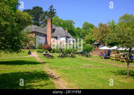 The Drum Inn, Cockington Country Park, Torquay, Devon in May Stock Photo