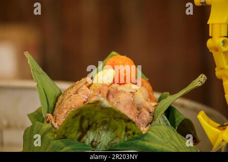 BA-jang, the name of a kind of Chinese food. Stock Photo