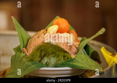 BA-jang, the name of a kind of Chinese food. Stock Photo