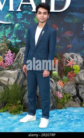 London, UK. 15th May, 2023. Alexander Molony attends the UK Premiere of 'The Little Mermaid' at Odeon Luxe Leicester Square in London. (Photo by Fred Duval/SOPA Images/Sipa USA) Credit: Sipa USA/Alamy Live News Stock Photo